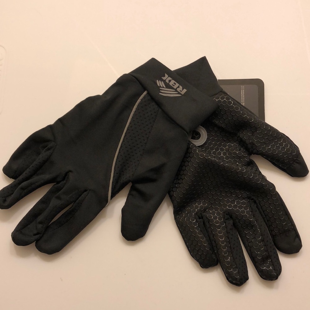 RBX Black OS Performance Gloves NWT Unisex